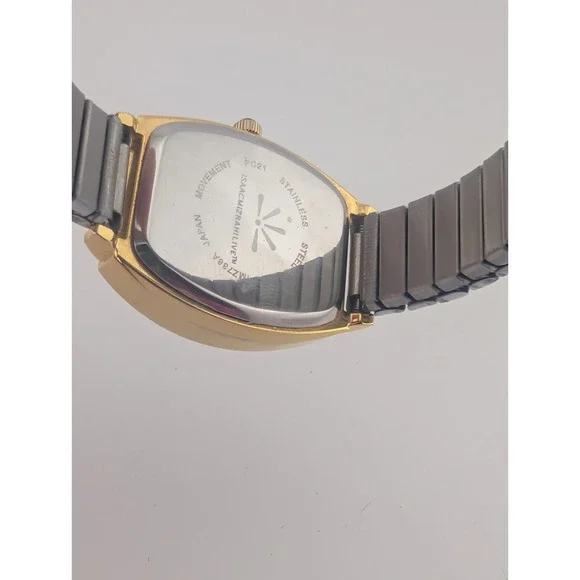 Isaac Mizrahi Live Watch Women MOP Dial Floral Stretch Band IMZ738A- New Battery - Picture 8 of 8